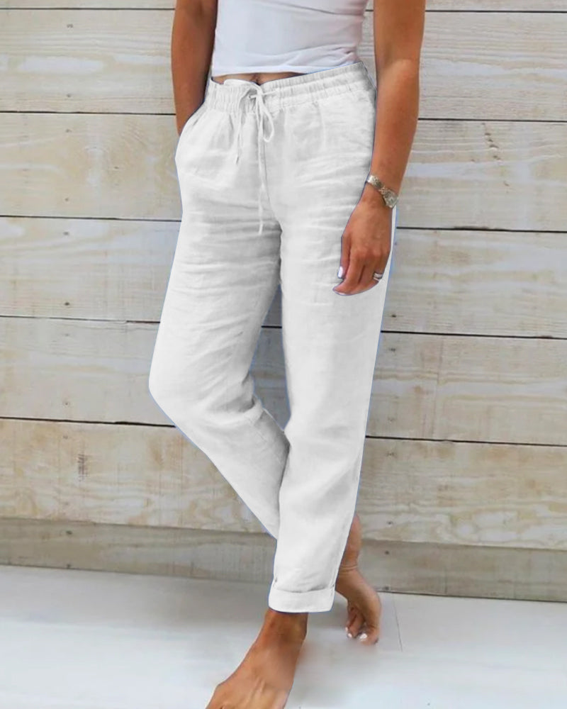 Monika™ | Linen Trousers