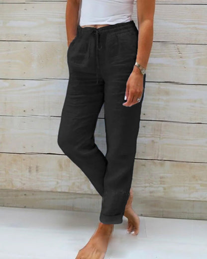 Monika™ | Linen Trousers