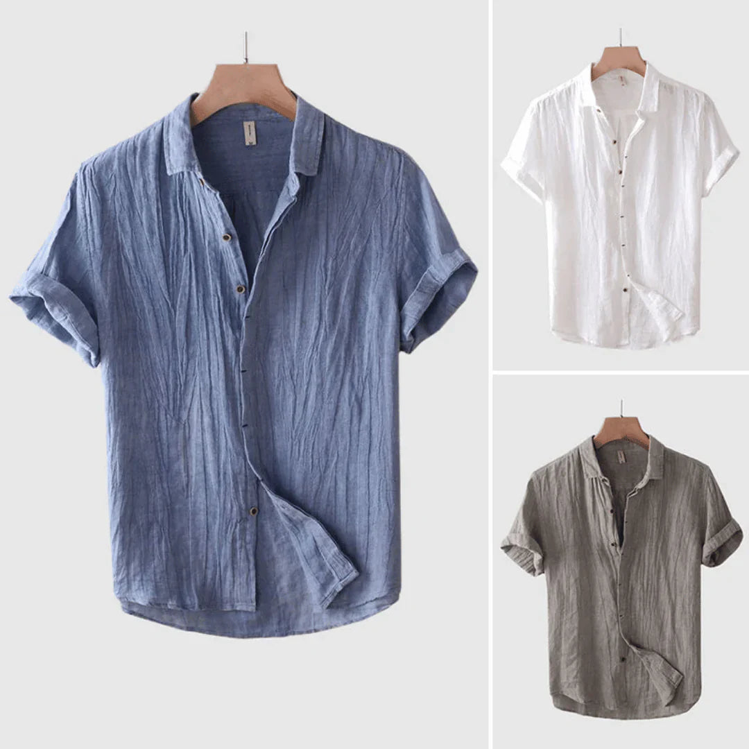 Lucas™ | Larvotto Linen Shirt