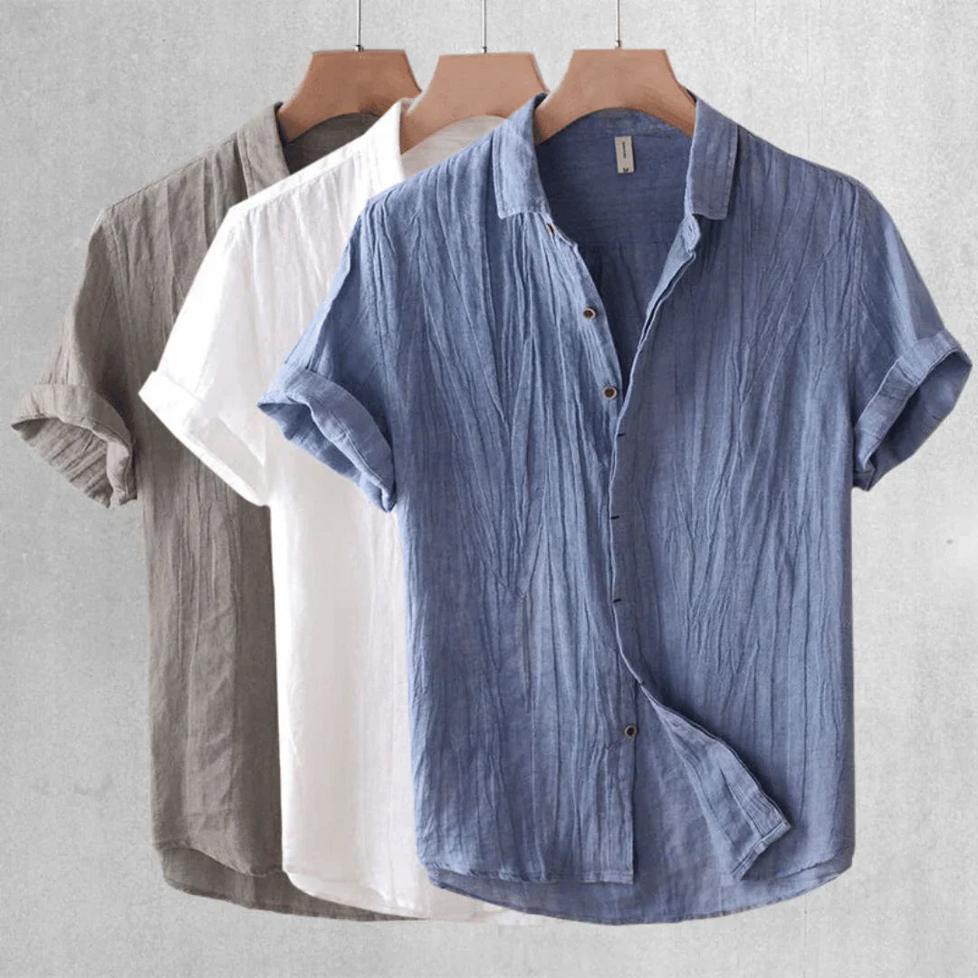 Lucas™ | Larvotto Linen Shirt