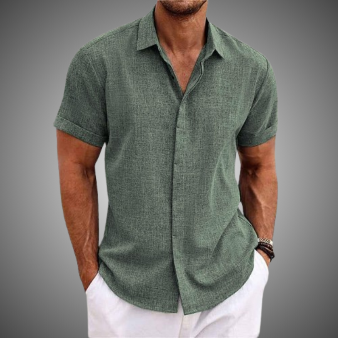 Lorenz™ | Linen Short Sleeve