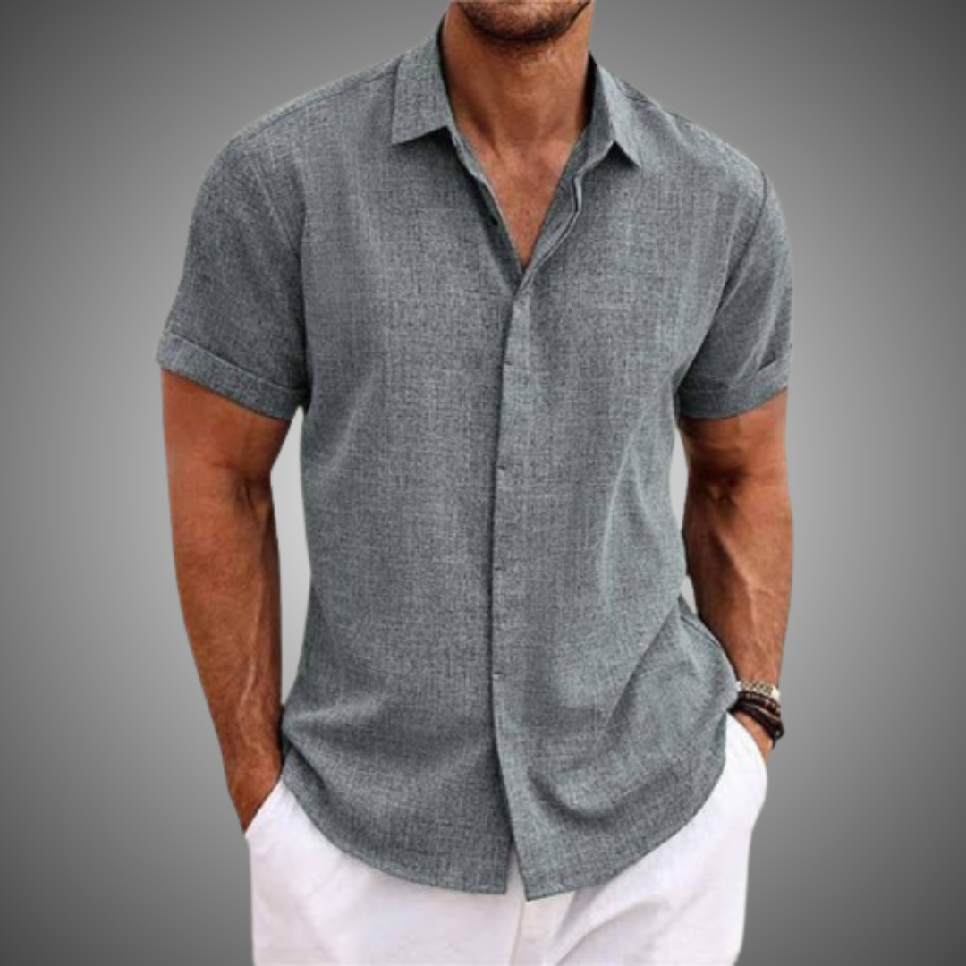 Lorenz™ | Linen Short Sleeve