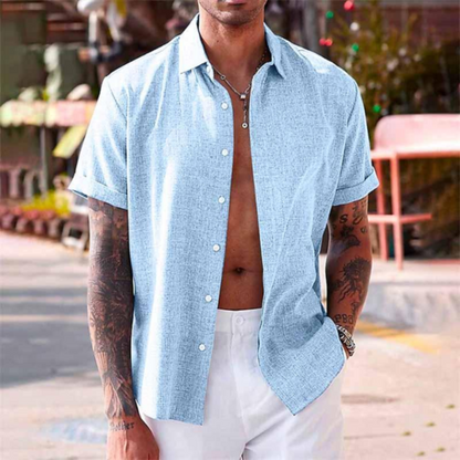 Lorenz™ | Linen Short Sleeve